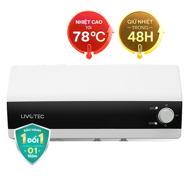 Máy nước nóng gián tiếp Livotec 30 lít LWH-I30X26